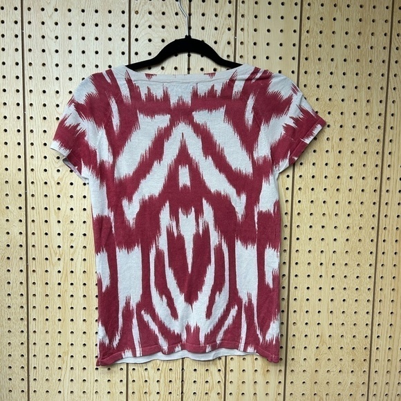 MaxMara Red And Tan Top - Picture 3 of 3